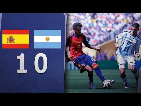 ESPAÑA VENCIÓ A ARGENTINA 1-0 CON GOL DE FERRAN TORRES Y ES CAMPEON MUNDIAL 2026