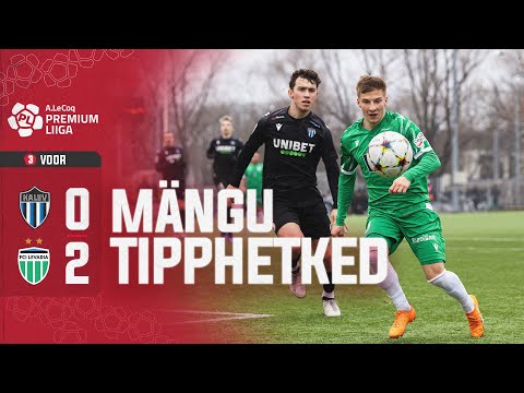 Tallinna JK Kalev - Tallinna FCI Levadia I 0:2 I A. Le Coq Premium liiga 3. voor I 2024