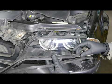 BMW E46 cheap headlight cover strip from china? :D