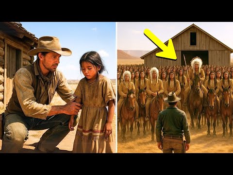 Un cow-boy a aidé un enfant indien affamé – Le lendemain, 200 guerriers attendaient devant sa grange