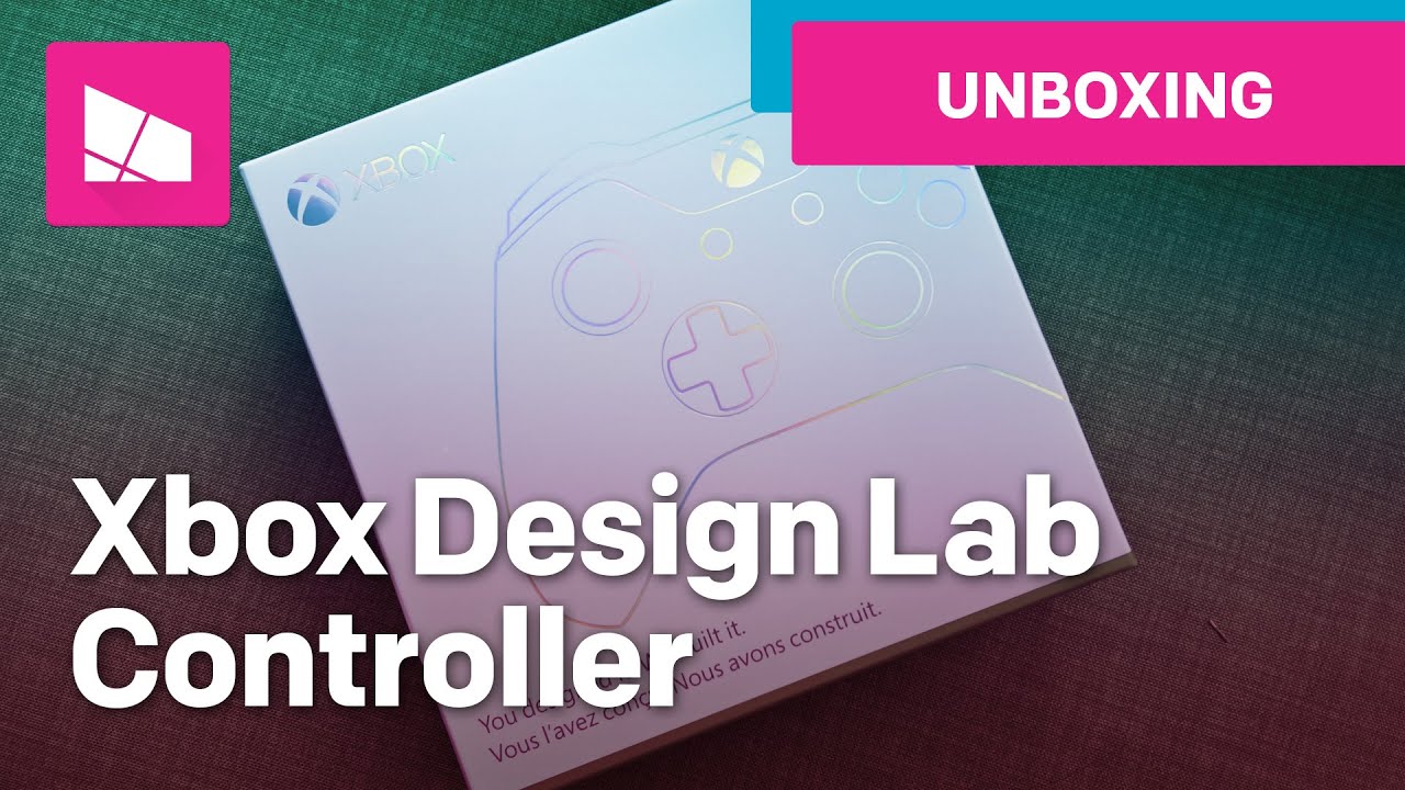 Xbox Design Lab Controller Unboxing! - YouTube