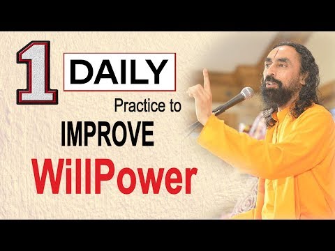 The ONE Daily Practice to Improve Your WillPower | Swami Mukundananda