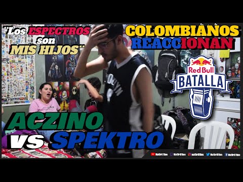 🔴COLOMBIANOS REACCIONAN a ACZINO vs SPEKTRO "Los SPEKTROS son mis HIJOS" RED BULL INTERNACIONAL 2022