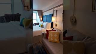 Infinite balcony vs. traditional balcony: which do you prefer? #cruise #cruiseships #shorts