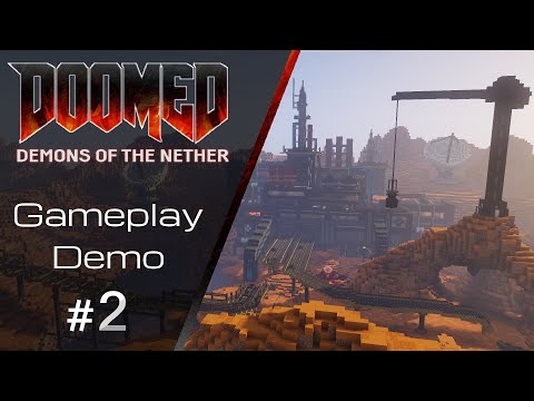 Gameplay Demo #2 - DOOMED: Demons of the Nether | Minecraft Map