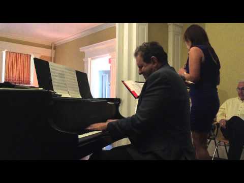 Bruce Barth and Sharel Cassity performing "Say What"