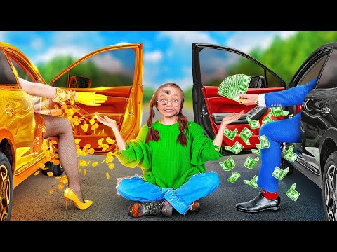 I WAS ADOPTED BY A BILLIONAIRE FAMILY || Adorable and Funny Parenting Situations by 123 GO!