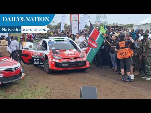 DP Kindiki flags off 2026 Safari Rally in Naivasha