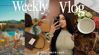 weekly vlog: 5AM routine + living in miami & LA + BTS of shooting my campaigns + high protein meals