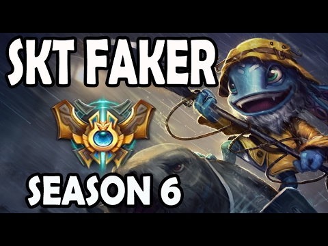 SKT T1 Faker Fizz vs Quinn MID Ranked Challenger Korea