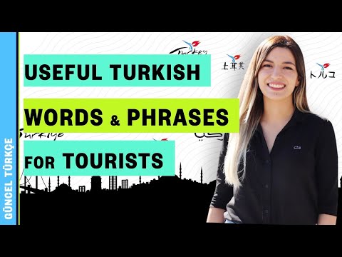Useful Turkish Words and Phrases for Tourists