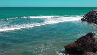 Ocean Waves With Heailing Relaxing Music 🌿 Deep Sleep Music With Beautiful Nature #19