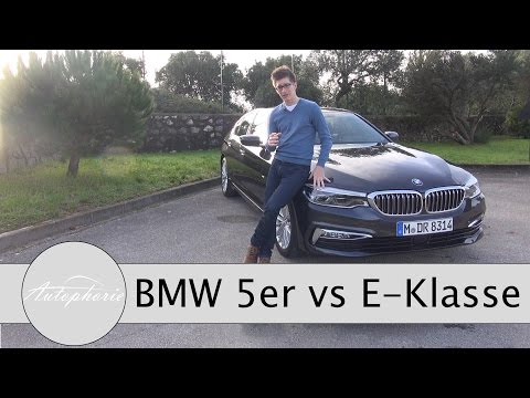 2017 BMW 5er (G30) vs. 2017 Mercedes-Benz E-Klasse (W213) Pro und Contra Talk - Autophorie