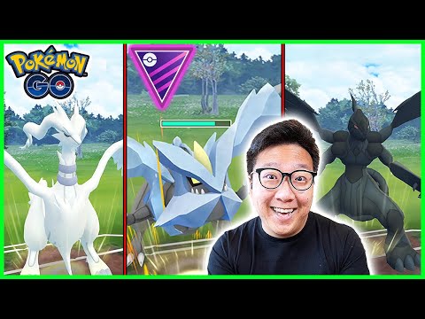 The 3 Legendary Dragons in Go Battle Master League in Pokemon GO