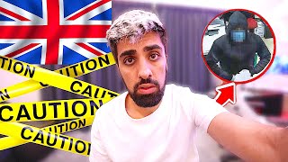 MY HOUSE GOT ROBBED IN LONDON *CRAZY FOOTAGE* !!!