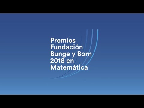 Premios Fundación Bunge y Born 2018 en Matemática