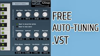 Video thumbnail for G Snap Tutorial - How to Get AutoTune Effect without using Antares Autotune FOR FREE by Omoi Senpai