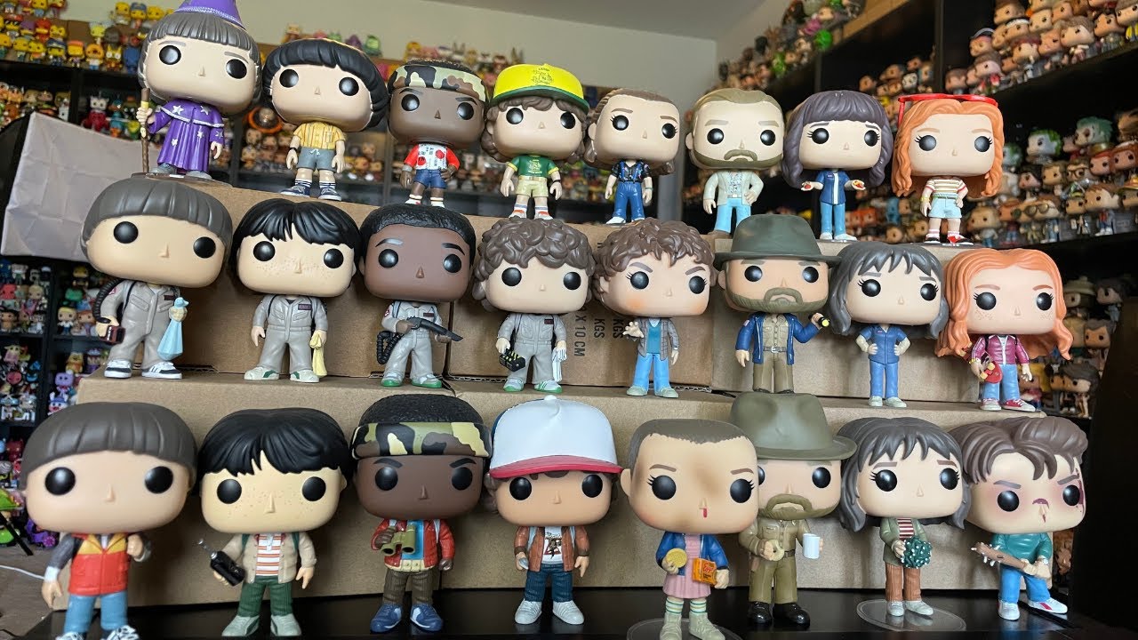 STRANGER THINGS FUNKO POP SET SEASONS 1 THRU 3!!!