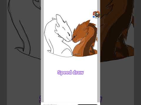 speed draw #lightfury #sandwraith #httyd