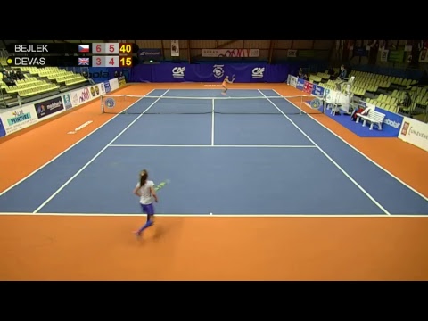 BEJLEK Sara (CZE) VS DEVAS Sophya (GBR) - Tennis Club Auray - Court J. SANCHEZ