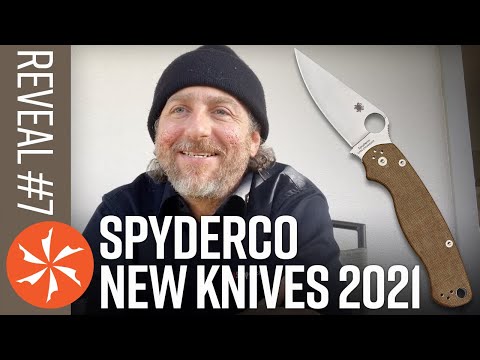 New Spyderco Knives 2021: Reveal #7 | Virtual SHOT Show