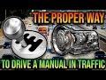 HOW TO PROPERLY CREEP UP IN TRAFFIC IN A MANUAL TRANSMISSION CAR REDUCE CLUTCH WEAR MANUAL