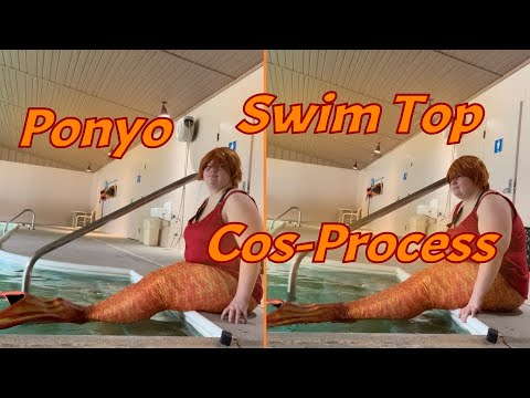 Ponyo Swim Top Cos-Process