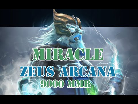 Dota 2 Zeus Arcana By Miracle | guide | pro | gameplay | item build