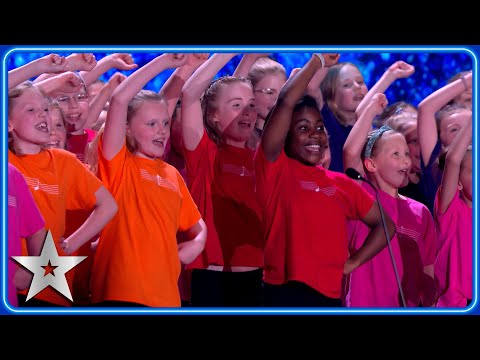 AmaSing are ADORABLE with original song 'We Are the Future' | Semi-Finals | BGT 2024