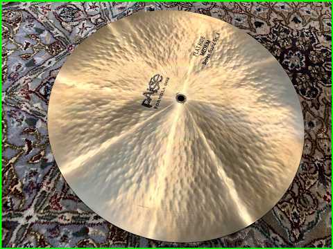 Paiste Formula 602 18" Flat Ride Medium Seven Sound Set 4 RARE 1970s MADE/FINISHED IN GERMANY 1732g ~ See Video! Bild 21