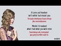 Taylor Swift - Back To December (Taylor’s Version) | Lirik Terjemahan