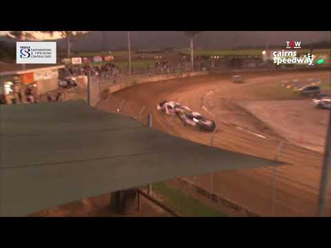 Aug 20 at TWW Cairns Speedway - Triple S Super Sedans NQ titles heat 1