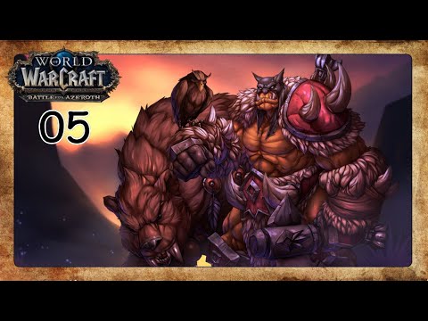 Meet Rexxar | WOW BATTLE FOR AZEROTH Gameplay Walkthrough #5 | Druid Leveling (No Commentary)