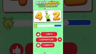 🤩 ADIVINHE A MÚSICA DO TIKTOK PELOS EMOJIS 😱🏆 professora é 4 2 #quiz #divertequiz