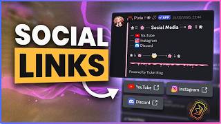 Cara Menambahkan Tombol Link APA SAJA ke Tiket Discord! | Bot Ticket K