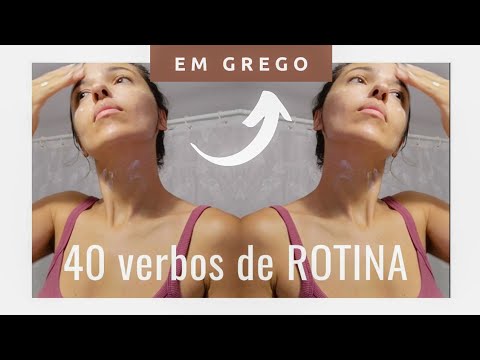 VERBOS DE ROTINA EM GREGO | Um dia comigo @VassoMekra