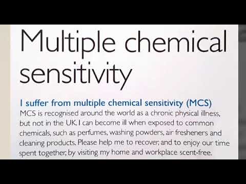 Vi presento la MCS: SENSIBILITÀ CHIMICA MULTIPLA. È una MALATTIA che NON SI VEDE... ma TERRIBILE!