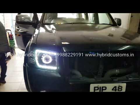 Ford Endeavour Custom Projector Headlight
