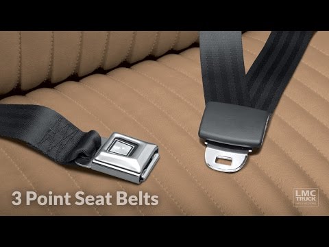 Replace 3 Point Seat Belt Kits for Truck Safety - LMC Truck