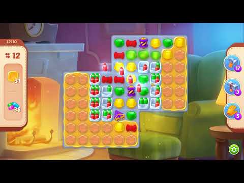 Homescapes Level 12110 No Boosters Gameplay #Bubunka