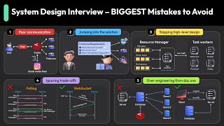 System Design Interview – BIGGEST Mistakes to Avoid