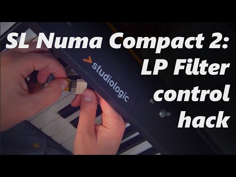 Simple Circuit Bending on a Studiologic Numa Compact 2