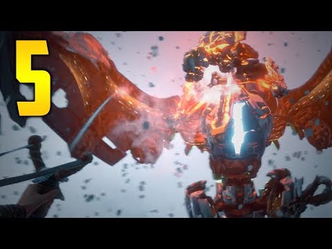 Horizon Zero Dawn - The Frozen Wilds‎ Gameplay Walkthrough - Part 5 "Glinthawk's Nest" (Let's Play)