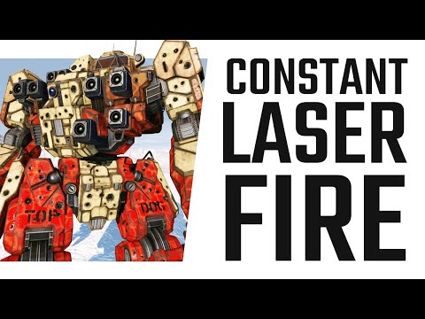 Constant Laser Fire! Thunderbolt Build - Mechwarrior Online The Daily Dose #1366