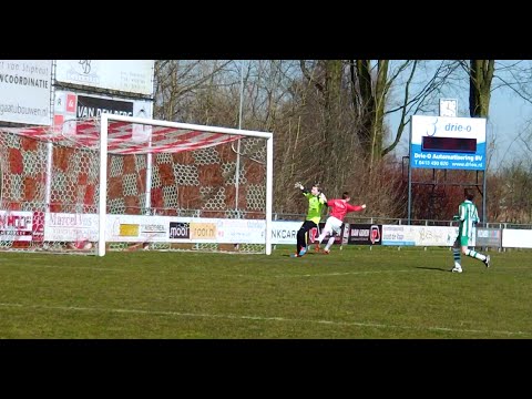 Goals Rogier van Hamond en Wout Rovers tegen Brandevoort