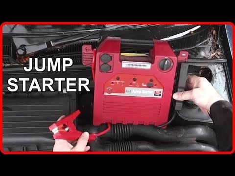 How to Start Your Car using a Portable Jump Starter (Booster Pack)