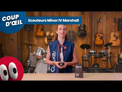 Ecouteurs sans-fil Marshall - Minor IV - Noir