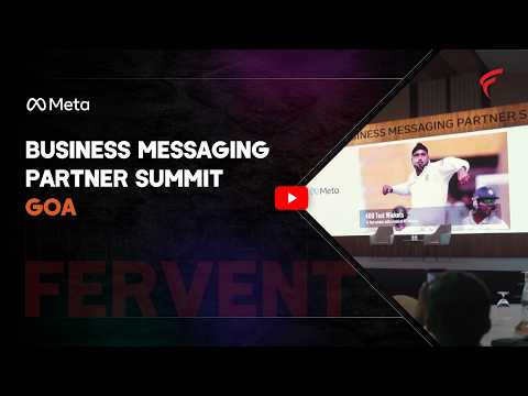 Meta Business Messaging India Partner Summit — Fervent event film