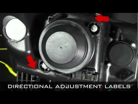 SPYDER AUTO INSTALLATION: Head Light Adjustment Guide