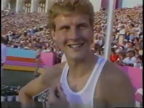 Vintage Athletics Classic Coe, Ovett & Cram  1500m Final,  Olympic Games, Los Angeles 1984